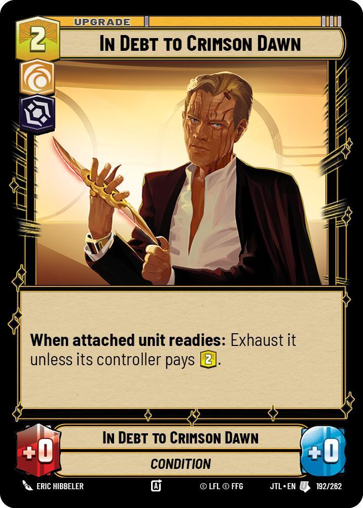 In Debt to Crimson Dawn [JTL] 192