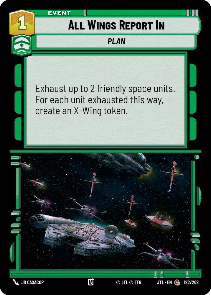 All Wings Report In [JTL] 122