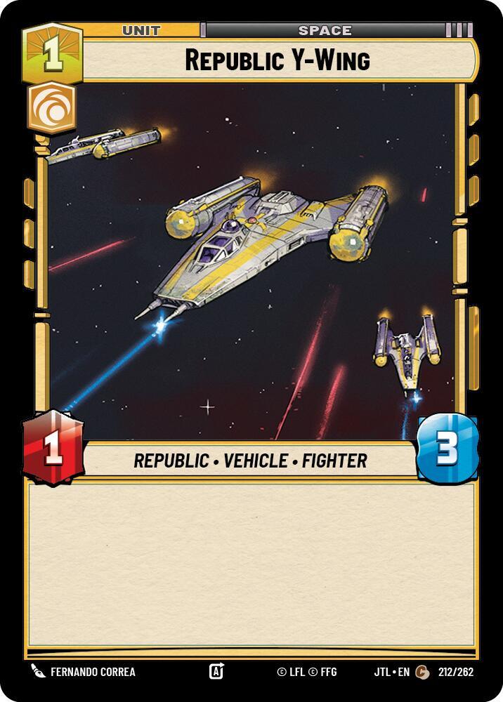 Republic Y-Wing [JTL] 212