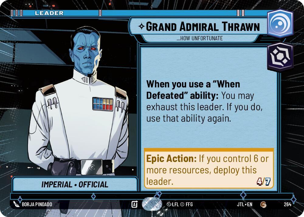 Grand Admiral Thrawn - ...How Unfortunate (Hyperspace) - Jump to Lightspeed (JTL)