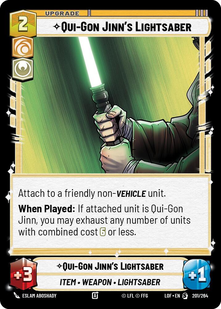 Qui-Gon Jinn's Lightsaber [LOF] 201