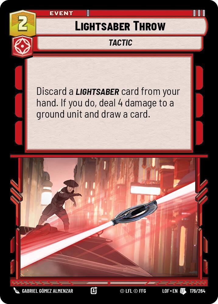 Lightsaber Throw [LOF] 176