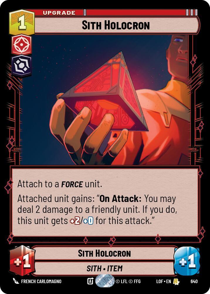 Sith Holocron [LOF] (Foil)