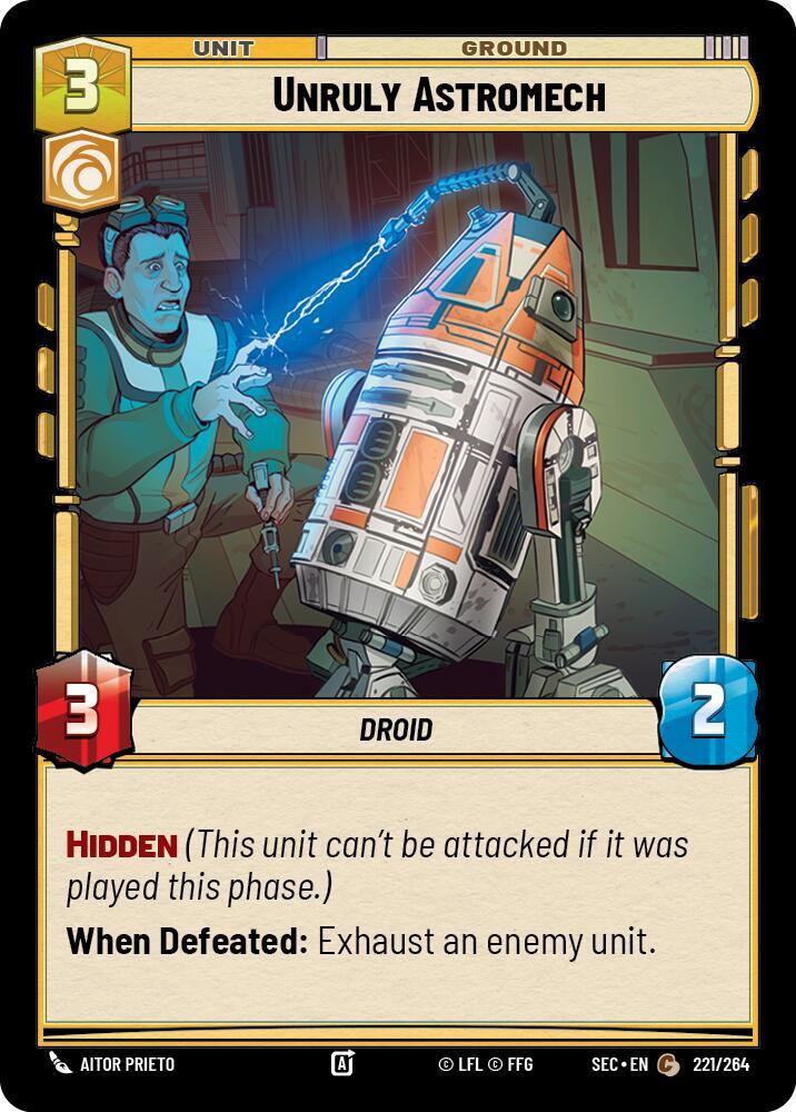 Unruly Astromech [SEC] 221