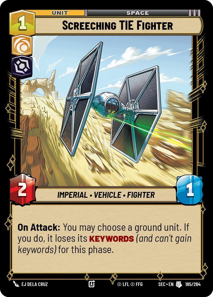 Screeching TIE Fighter [SEC] 185