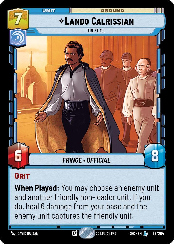 Lando Calrissian - Trust Me [ASH] 68