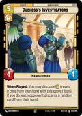 Duchess's Investigators [SEC] 223