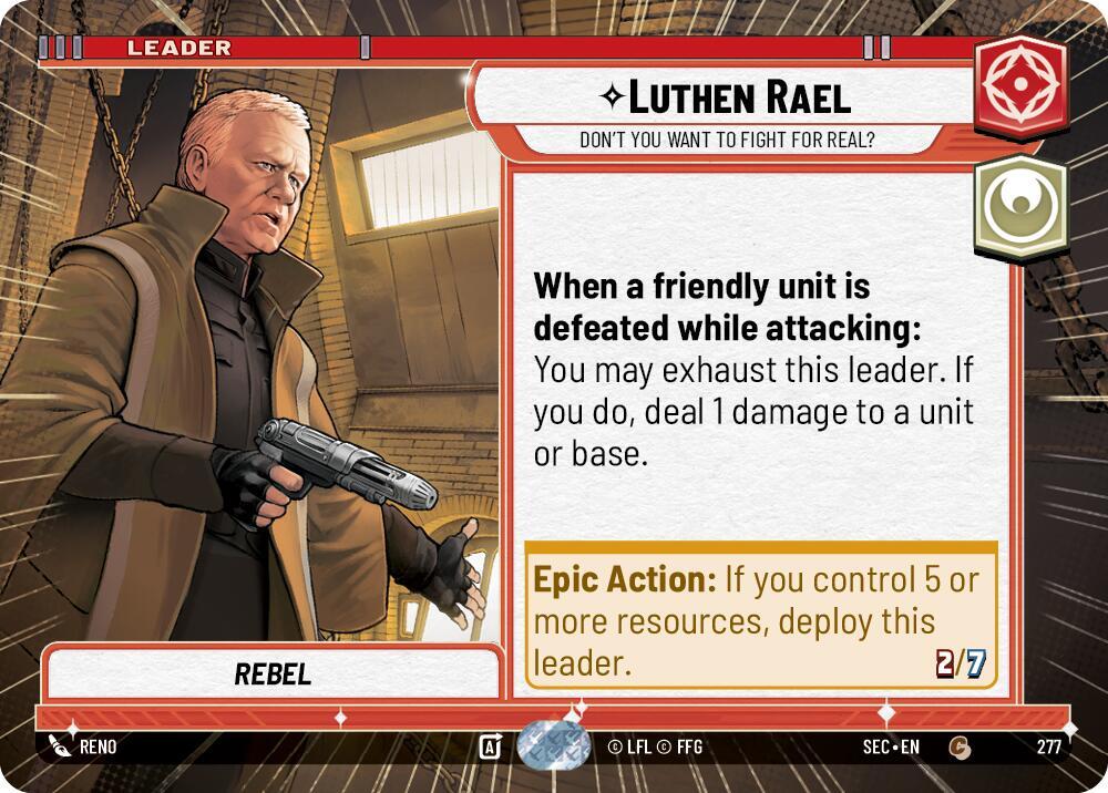Luthen Rael - Don't You Want To Fight For Real? (Hyperspace) - Secrets of Power (SEC)
