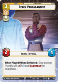 Rebel Propagandist (Hyperspace Foil) [SEC] 958