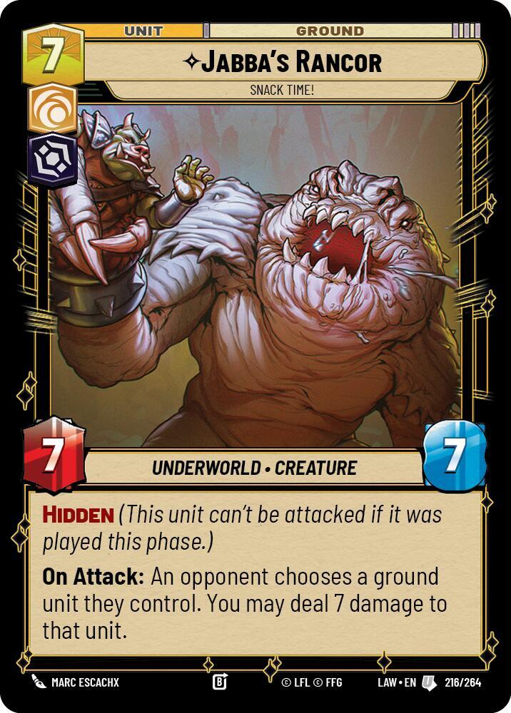 Jabba's Rancor - Snack Time! [LAW] 216