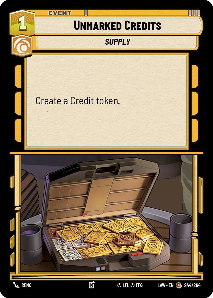 Unmarked Credits [LAW] 244