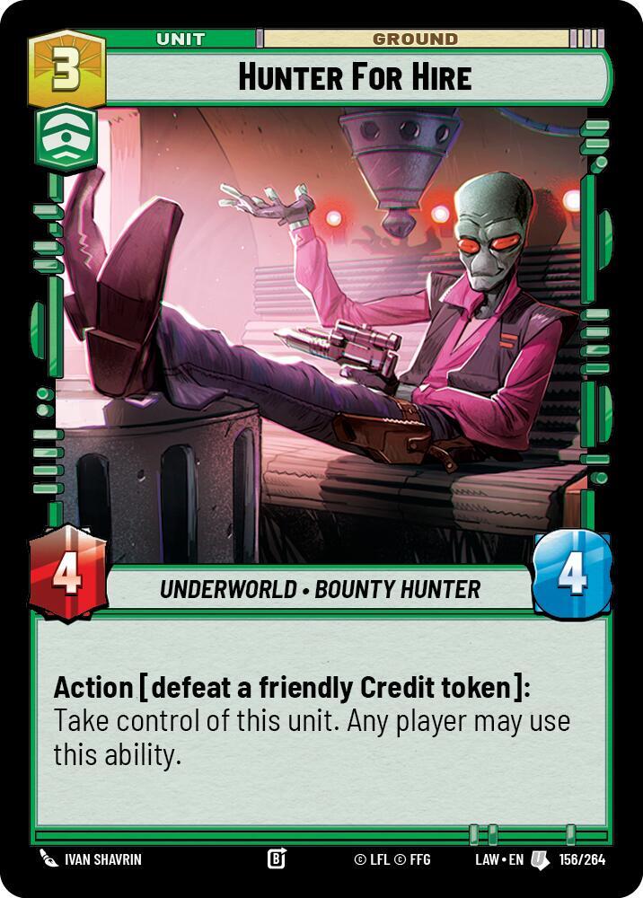 Hunter for Hire [LAW] 156