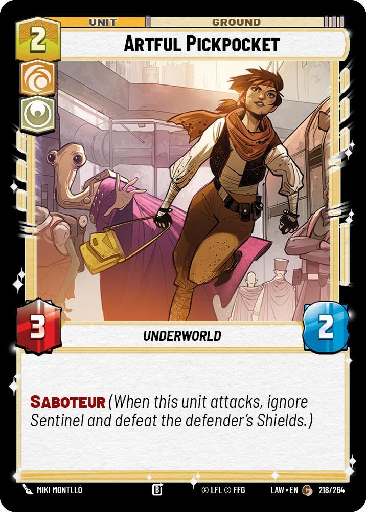 Artful Pickpocket [LAW] 218