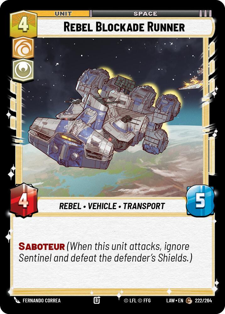 Rebel Blockade Runner [LAW] 222