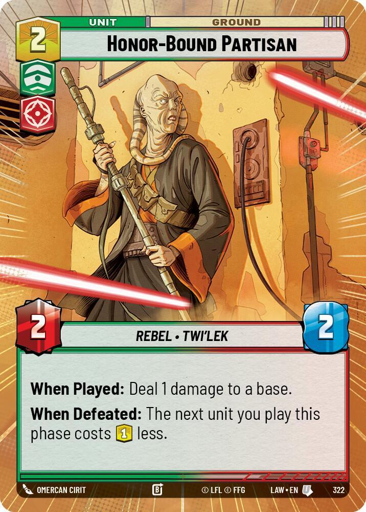 Honor-Bound Partisan (Hyperspace) - A Lawless Time (LAW) A Lawless Time