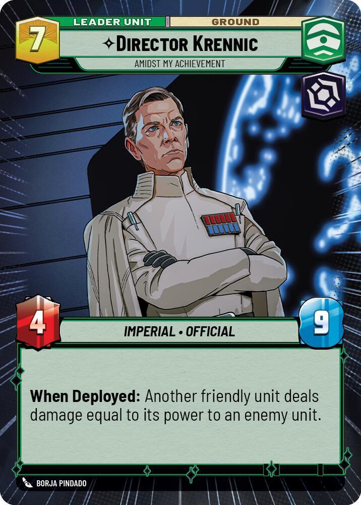 Director Krennic - Amidst My Achievement (Hyperspace) - A Lawless Time (LAW)