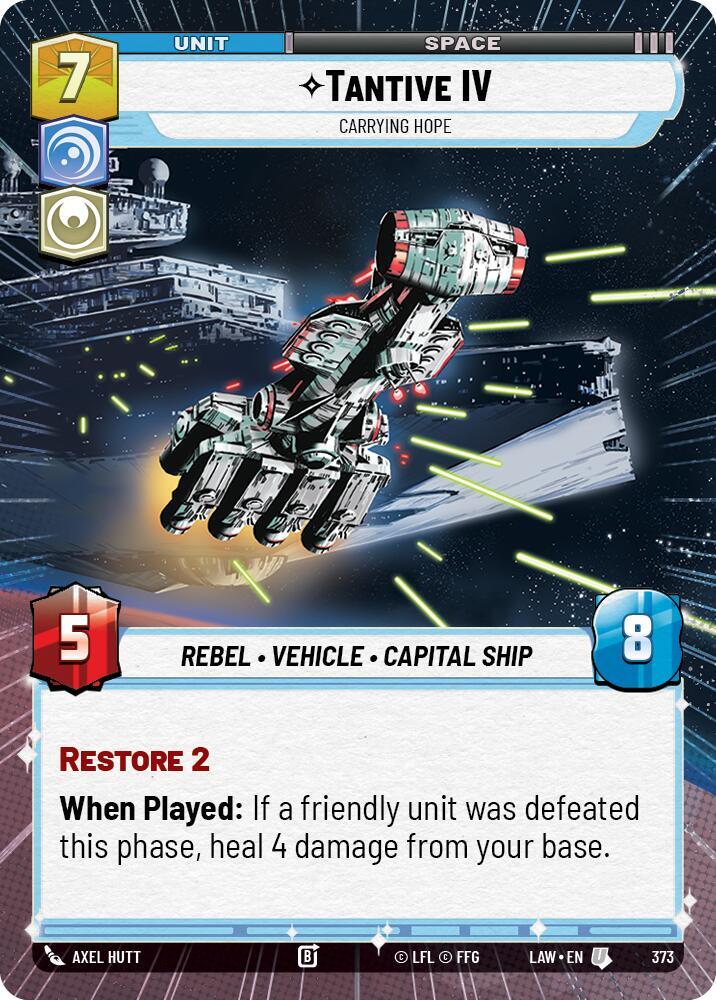 Tantive IV - Carrying Hope (Hyperspace) - A Lawless Time (LAW)