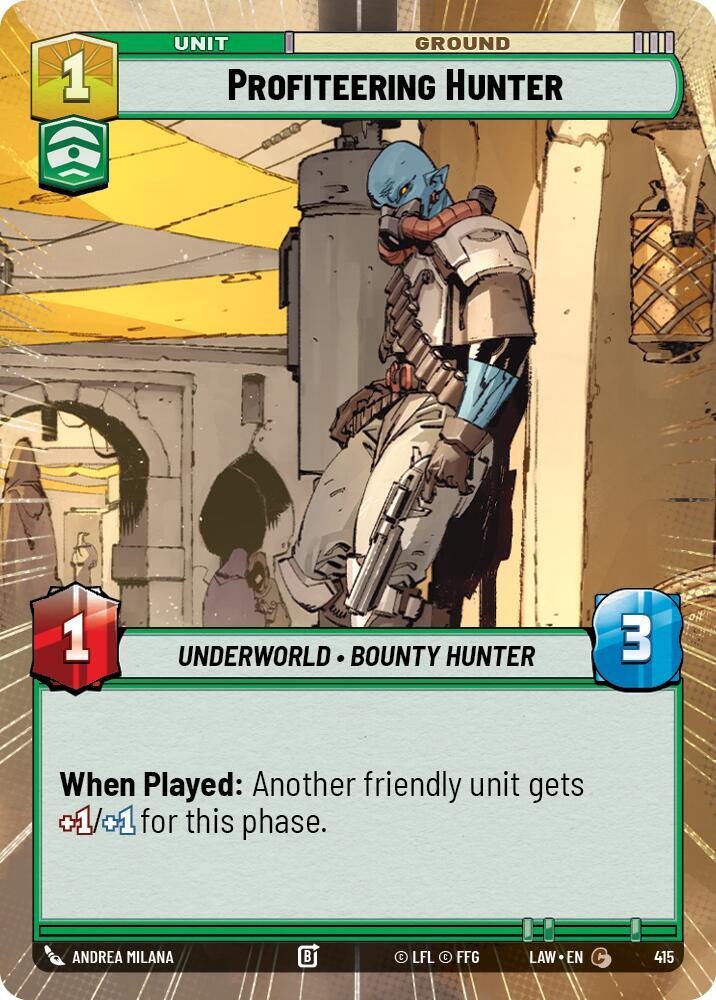 Profiteering Hunter (Hyperspace) - A Lawless Time (LAW)