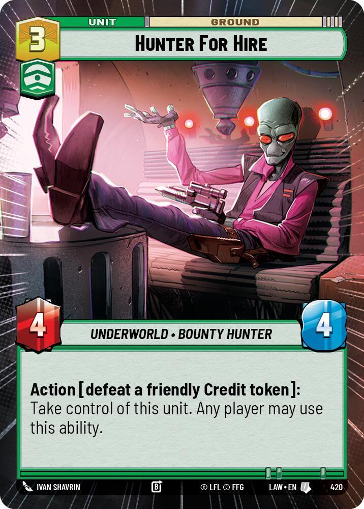 Hunter for Hire (Hyperspace) - A Lawless Time (LAW)