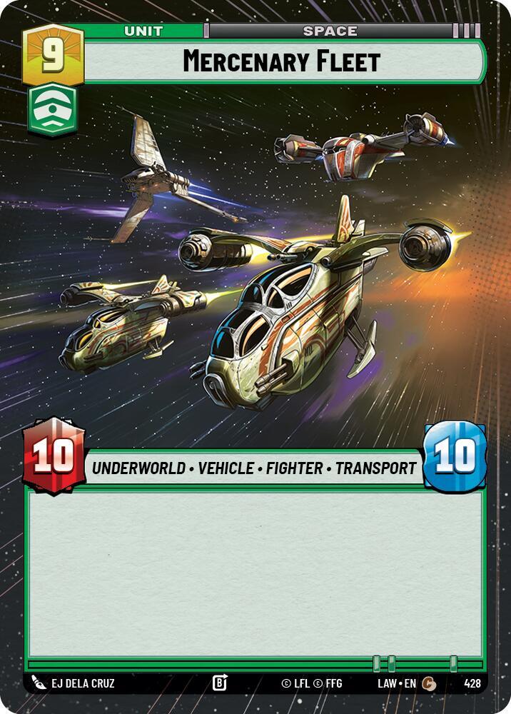 Mercenary Fleet (Hyperspace) - A Lawless Time (LAW)