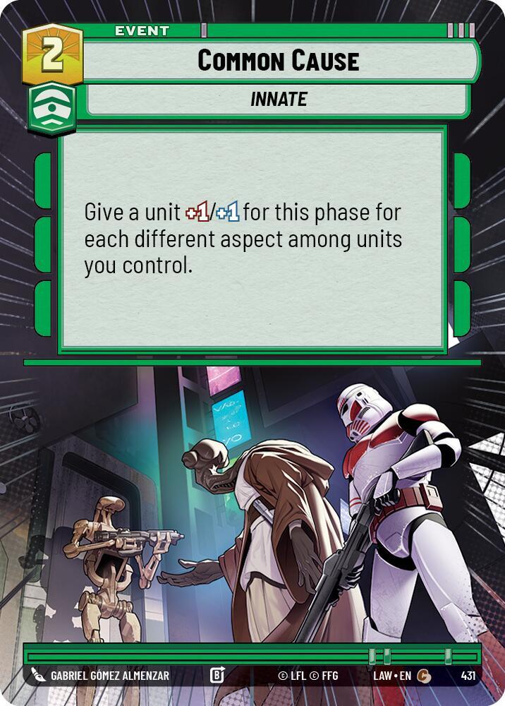 Common Cause (Hyperspace) - A Lawless Time (LAW)