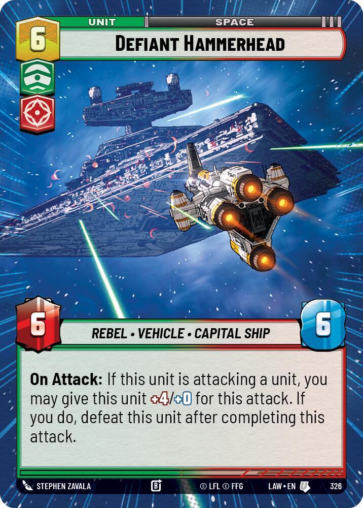 Defiant Hammerhead (Hyperspace) - A Lawless Time (LAW)