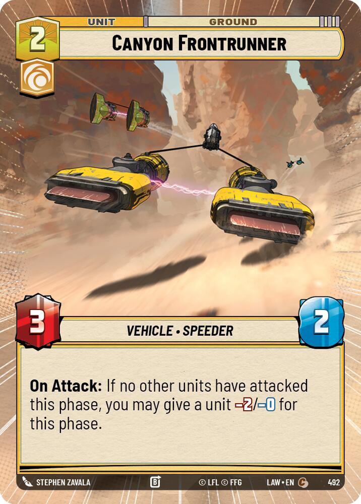 Canyon Frontrunner (Hyperspace) - A Lawless Time (LAW)