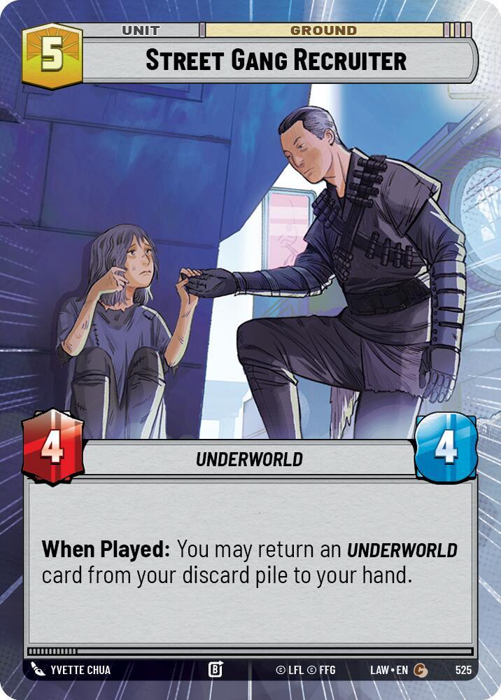 Street Gang Recruiter (Hyperspace) - A Lawless Time (LAW)