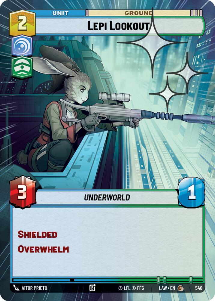 Lepi Lookout [LAW] (Hyperspace Foil) 540