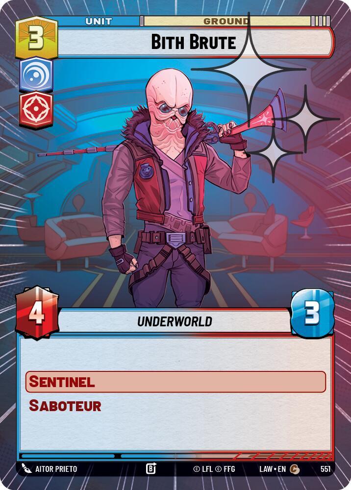 Bith Brute [LAW] (Hyperspace Foil) 551