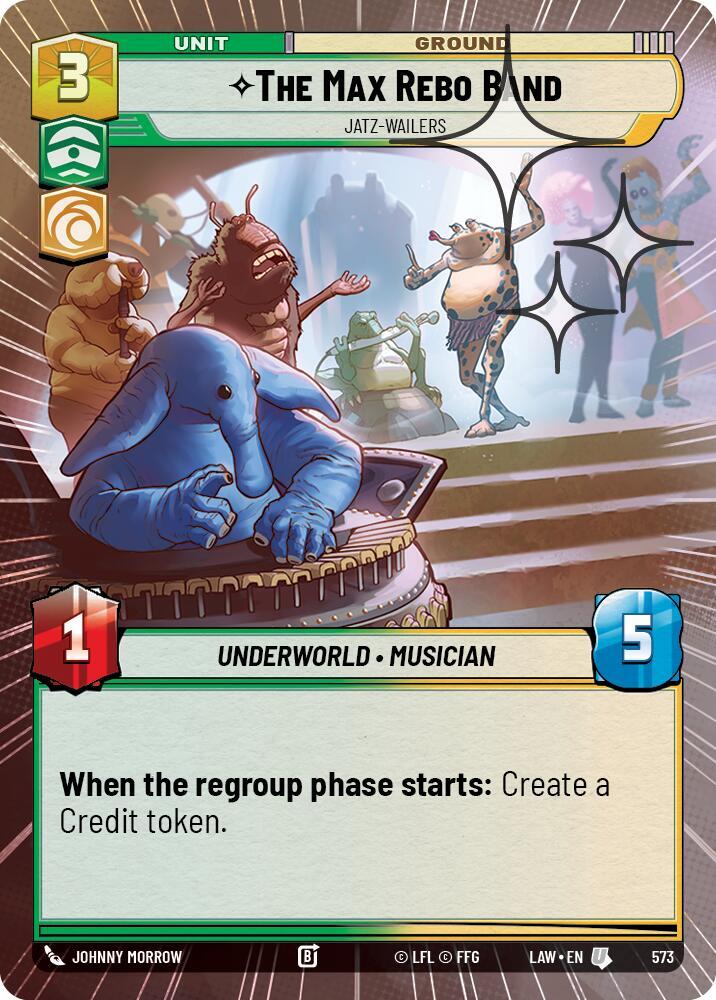The Max Rebo Band - Jatz-Wailers [LAW] (Hyperspace Foil) 573