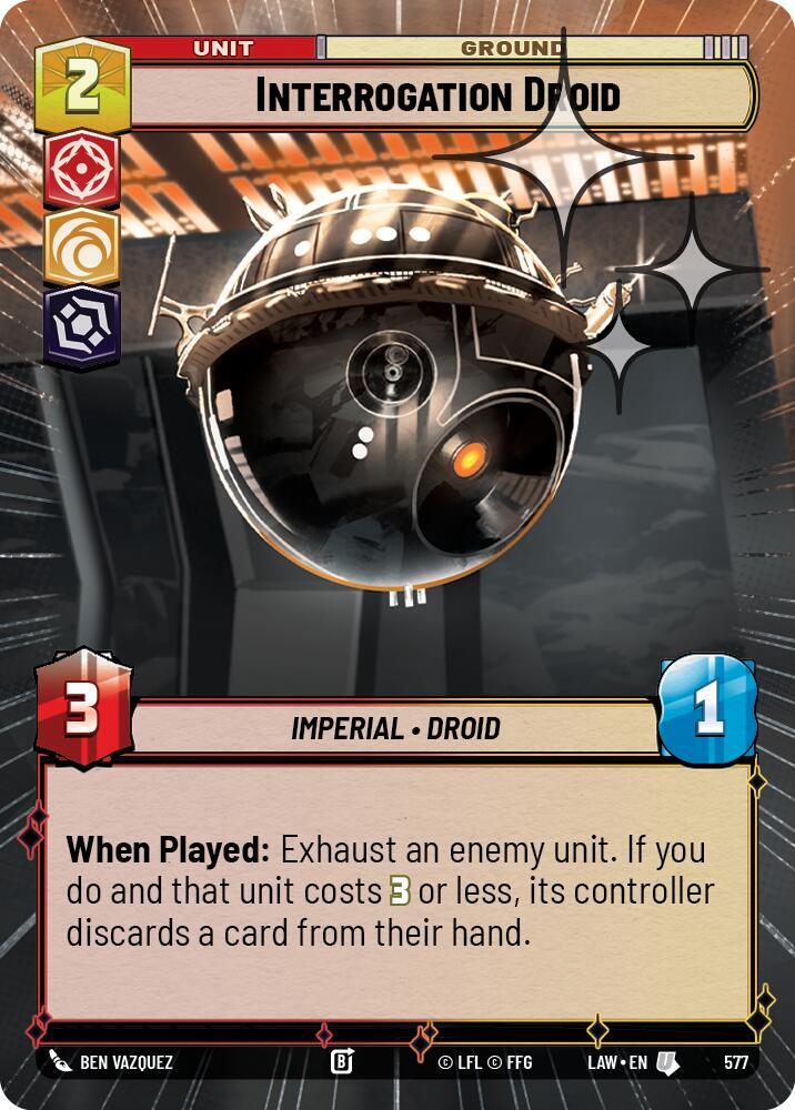 Interrogation Droid [LAW] (Hyperspace Foil) 577