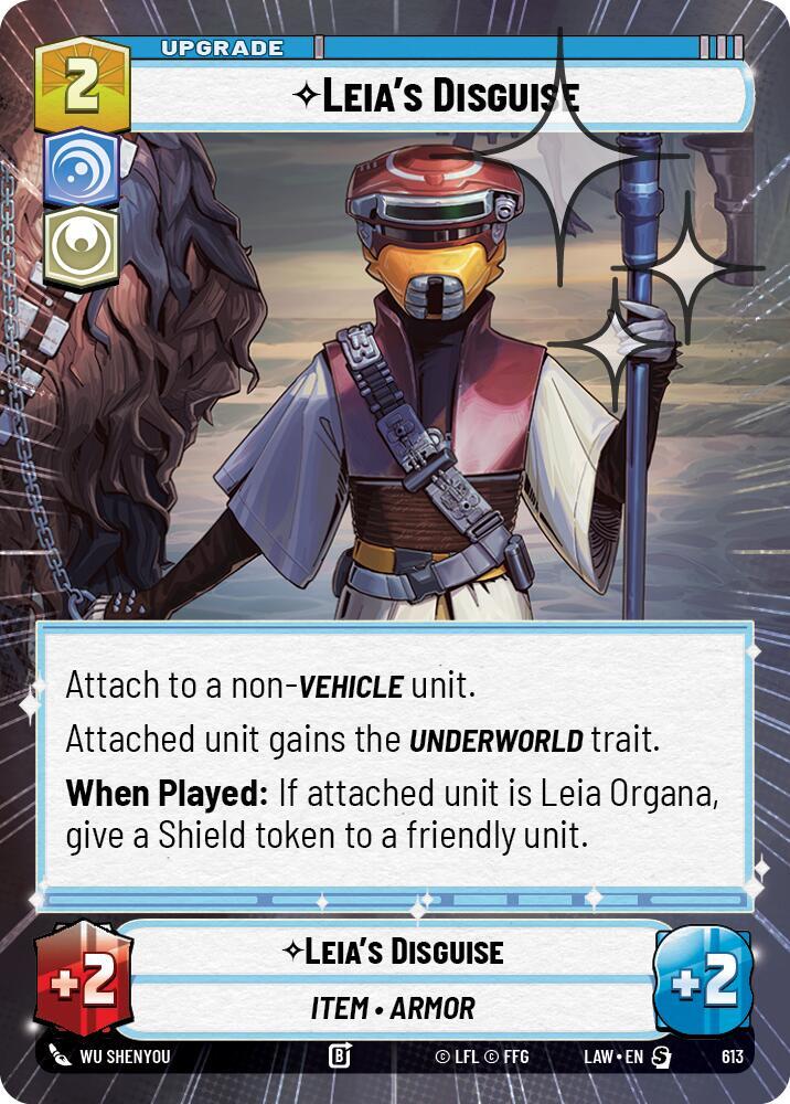 Leia's Disguise [LAW] (Hyperspace Foil) 613