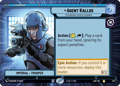 Agent Kallus - Reconsider Your Allegiance (Hyperspace) - A Lawless Time (LAW)
