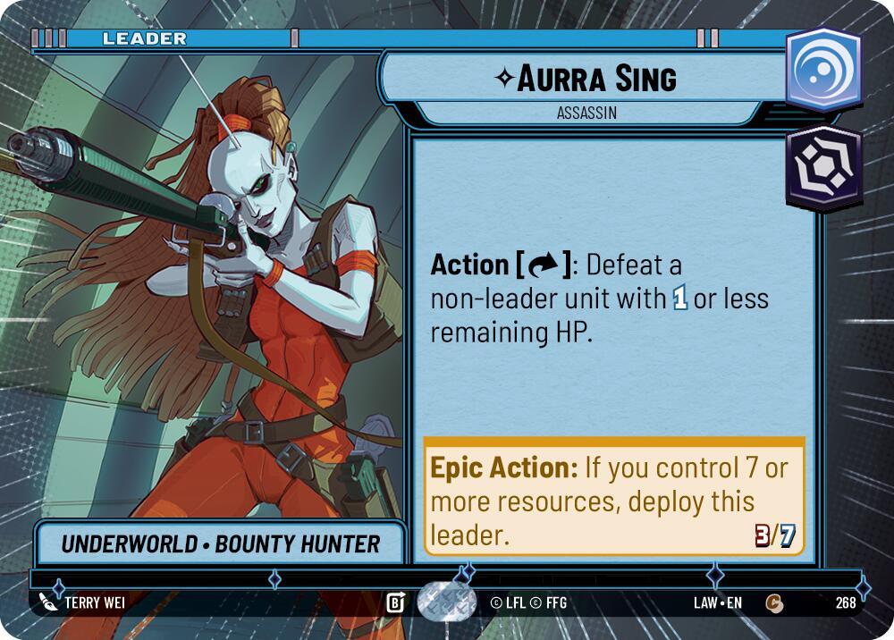 Aurra Sing - Assassin (Hyperspace) - A Lawless Time (LAW)