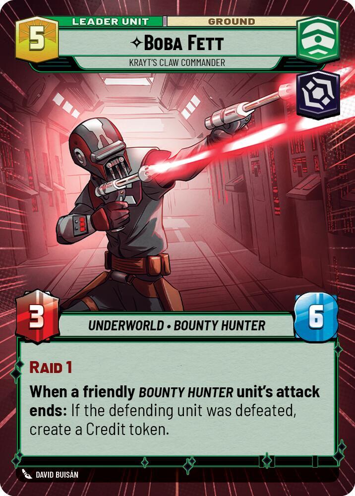 Boba Fett - Krayt's Claw Commander (Hyperspace) - A Lawless Time (LAW)
