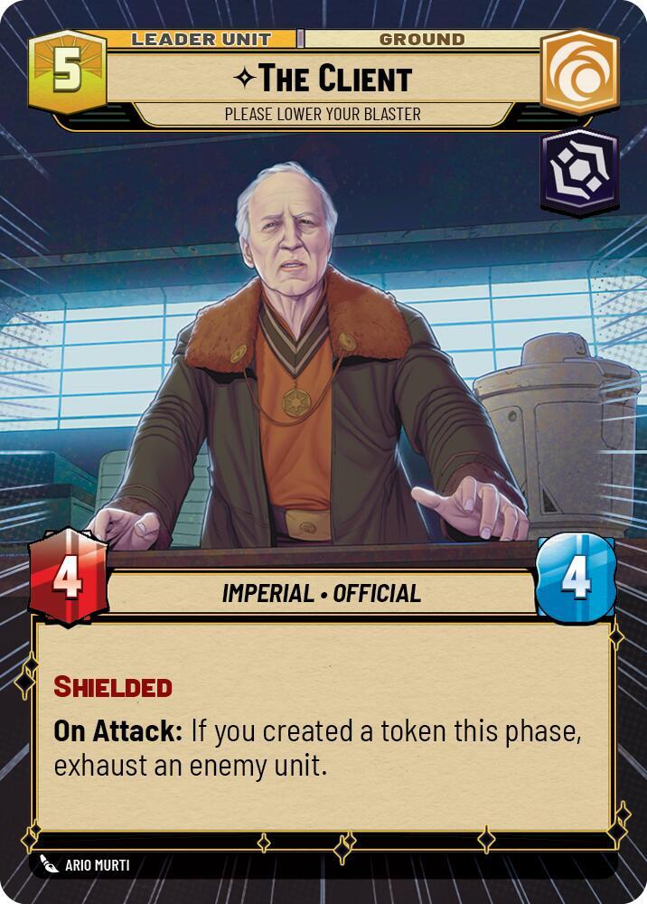 The Client - Please Lower Your Blaster (Hyperspace) - A Lawless Time (LAW)