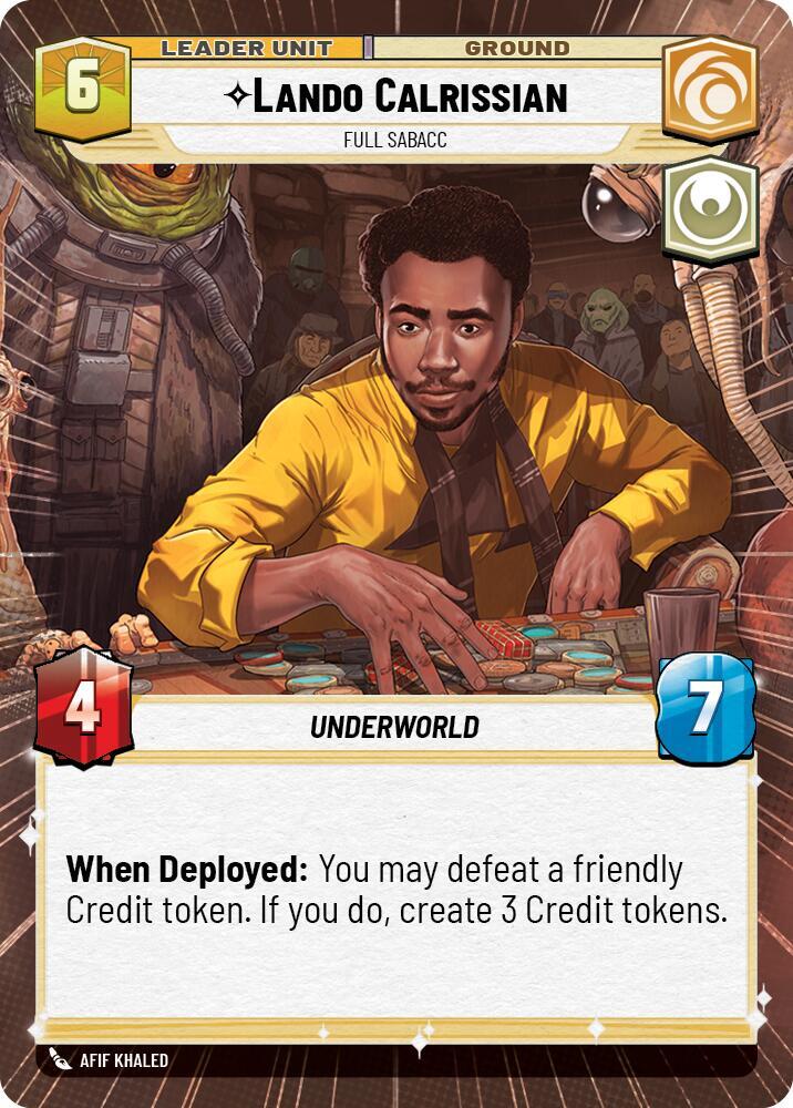 Lando Calrissian - Full Sabacc (Hyperspace) - A Lawless Time (LAW)