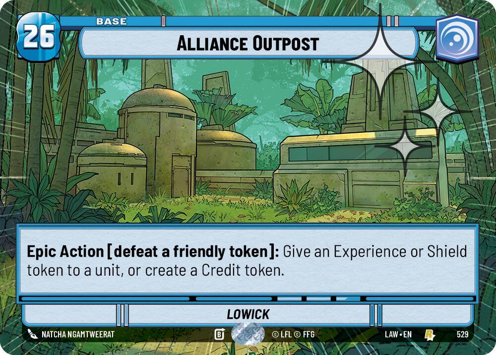 Alliance Outpost [LAW] (Hyperspace Foil) 529