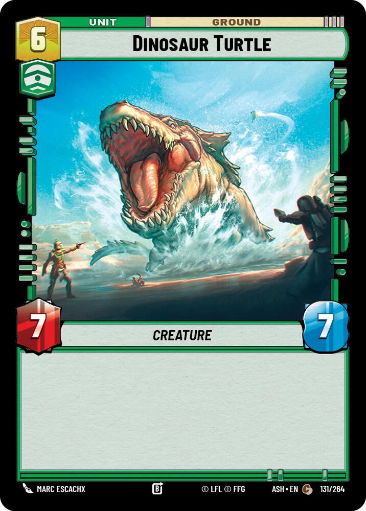 Dinosaur Turtle - Ashes of the Empire (ASH)