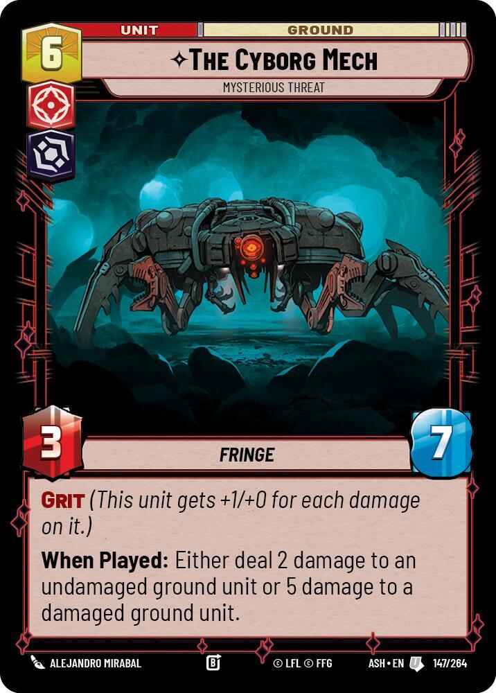 The Cyborg Mech - Mysterious Threat [ASH] 147