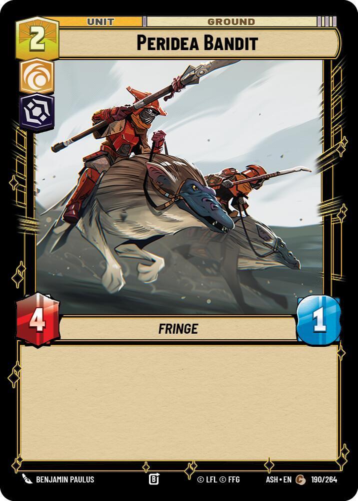 Peridea Bandit - Ashes of the Empire (ASH)