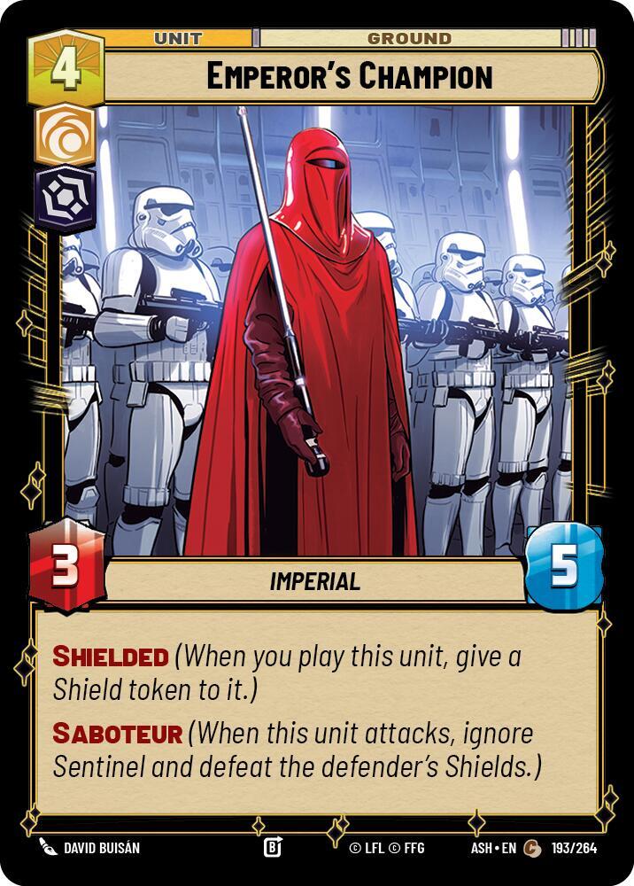Emperor's Champion - Ashes of the Empire (ASH)