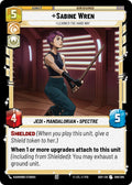 Sabine Wren - I Learned the Hard Way - Ashes of the Empire (ASH)