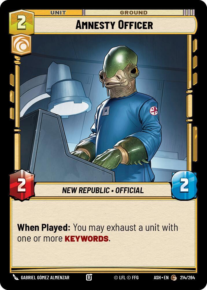 Amnesty Officer [ASH] 214