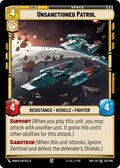 Unsanctioned Patrol [ASH] 222