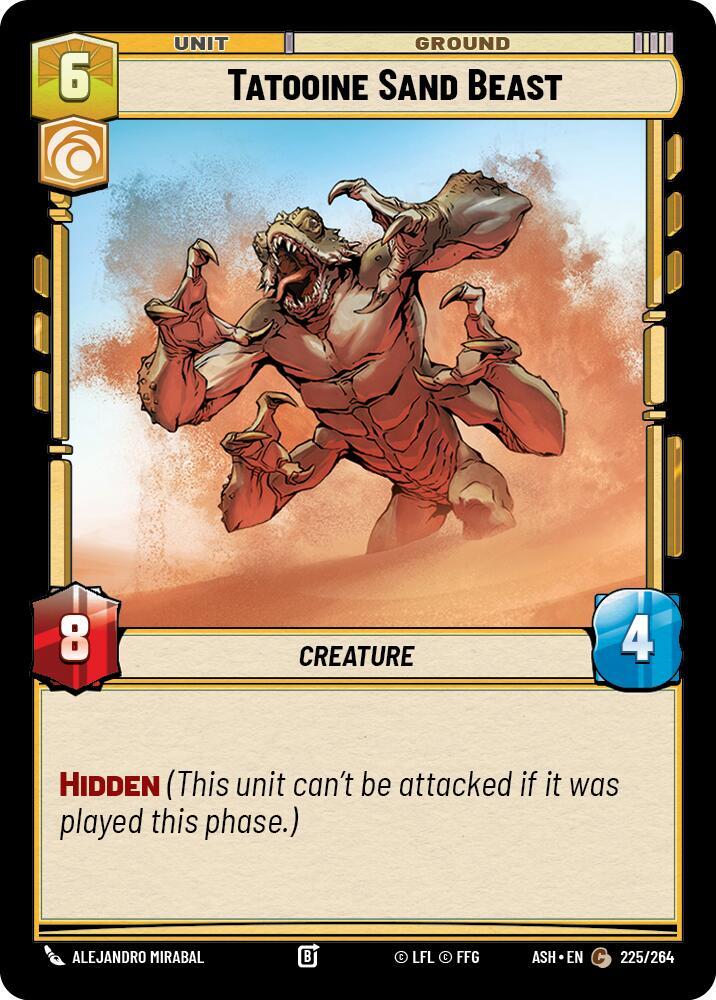 Tatooine Sand Beast [ASH] 225