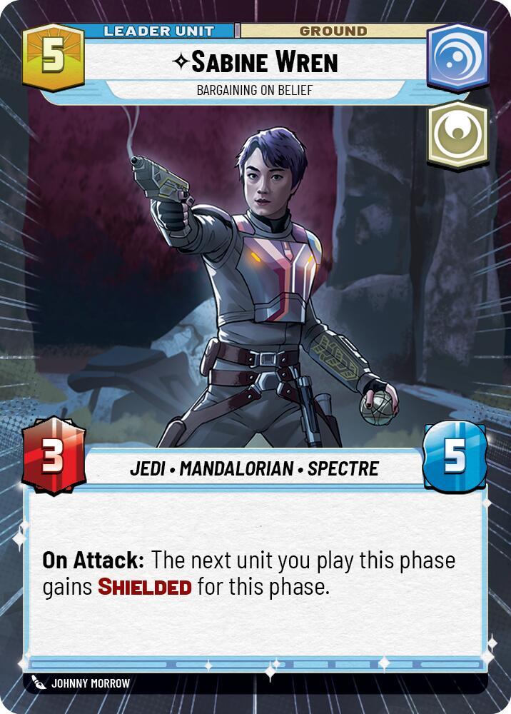 Sabine Wren - Bargaining on Belief (Hyperspace) - Ashes of the Empire (ASH)