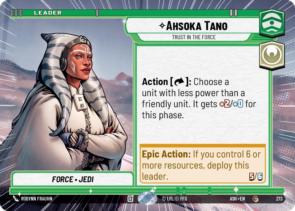 Ahsoka Tano - Trust in the Force (Hyperspace) - Ashes of the Empire (ASH)