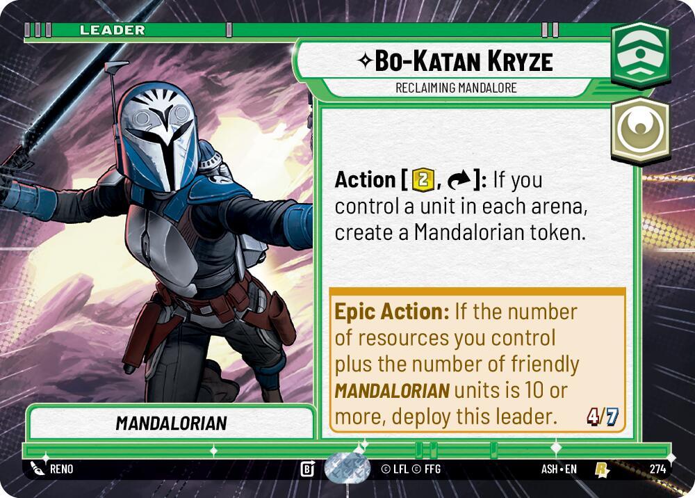 Bo-Katan Kryze - Reclaiming Mandalore (Hyperspace) - Ashes of the Empire (ASH)